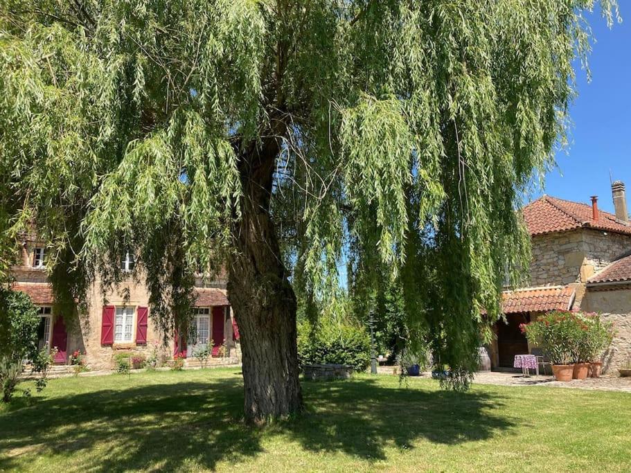 Vakantiehuis La Poire, Op Landgoed Aan De Dordogne Prudhomat Exterior foto