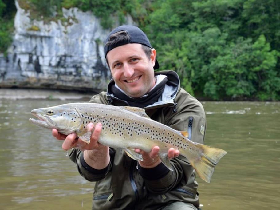 Vakantiehuis La Poire, Op Landgoed Aan De Dordogne Prudhomat Exterior foto
